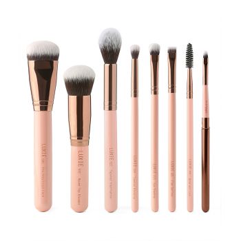Set Brochas - Luxie Complete Face - Rose Gold